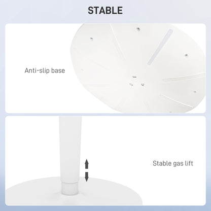 Ergonomic standing desk wobble stool leaning chair