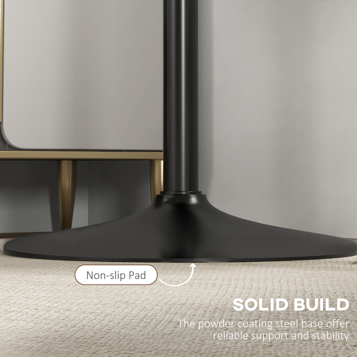 Modern Round High Top Bar Table — Bistro for 2