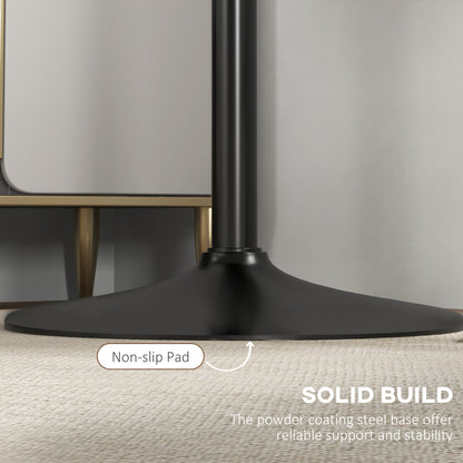 Modern Round High Top Bar Table — Bistro for 2