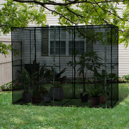 Serre jardin extérieure robuste 287x120x185 cm — photo 7