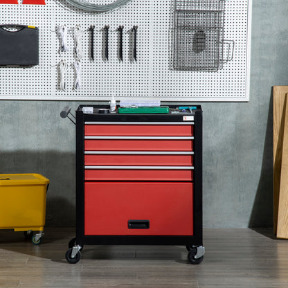 4-Drawer Rolling Tool Chest in Steel