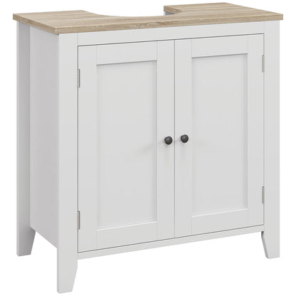 Bathroom sink vanity cabinet in wood