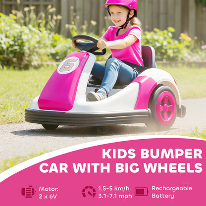 Coche eléctrico de choque de 6 V para niños
