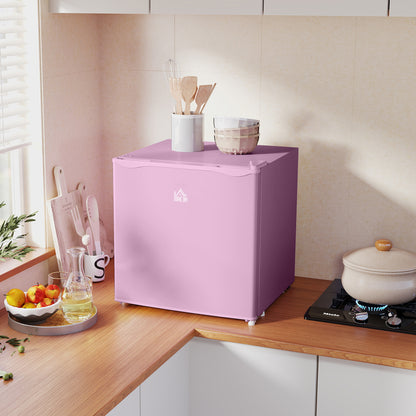 Compact upright freezer 1.1 cu ft with reversible door