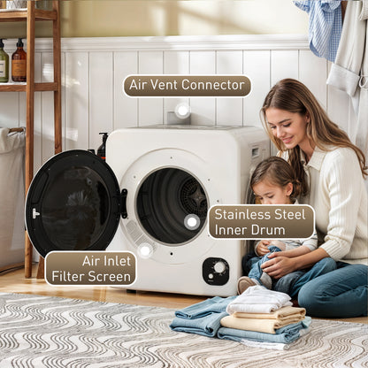 Compact Portable Laundry Dryer 1300W