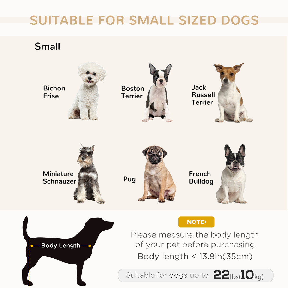 Pet sofa with storage natural wood