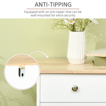Modern Sideboard with Storage Drawers and Adjustable Shelves