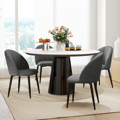 Dining chairs upholstered set of 4