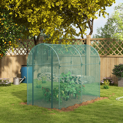 Galvanized Steel Protection Cage 120x240cm with Zippered Door