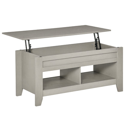 Coffee table with lift top and hidden storage