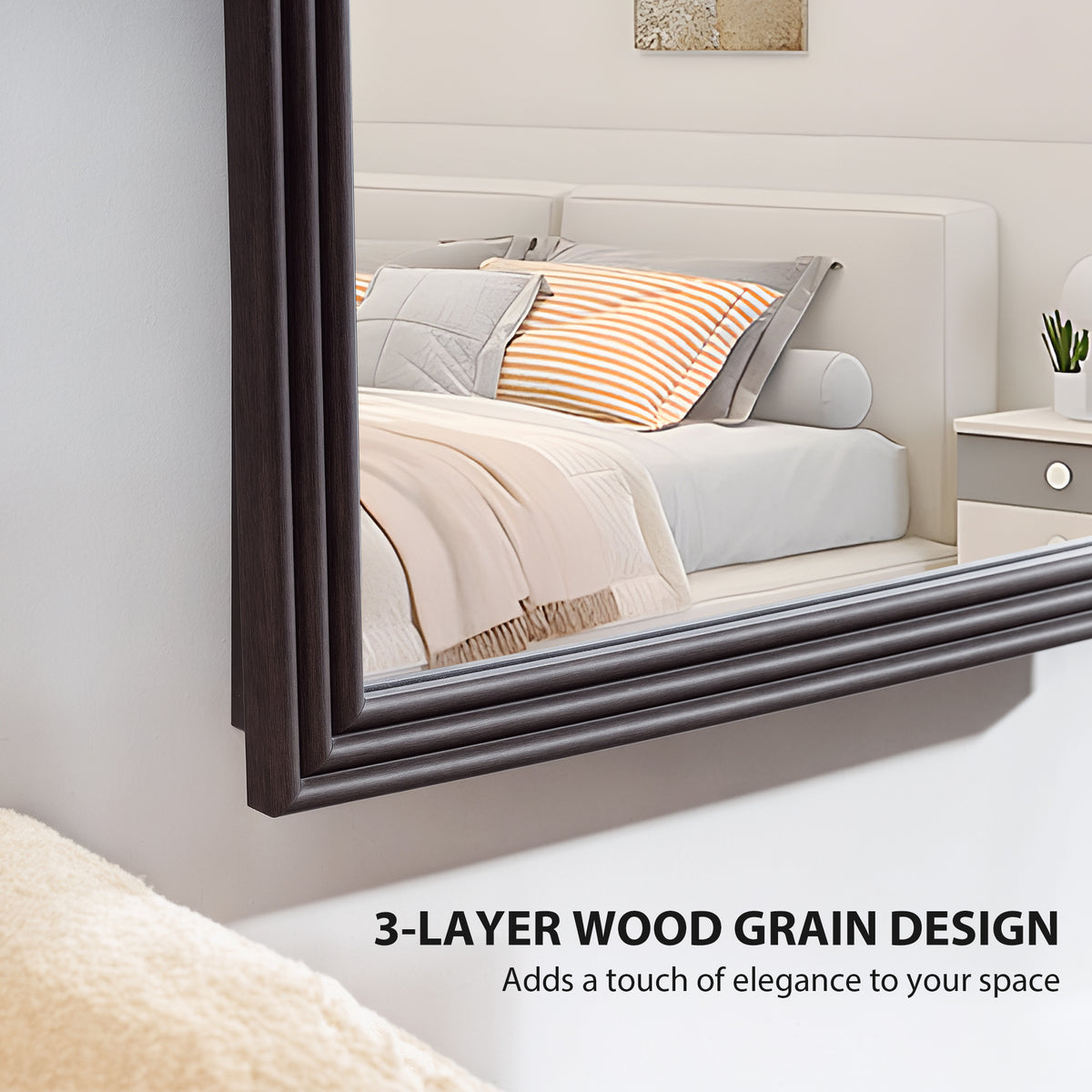 Arched Full Length Standing Mirror 64 inches