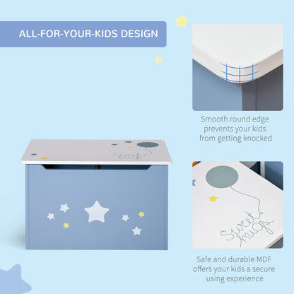 Baúl de almacenamiento para juguetes y banco para niños