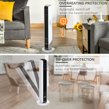 Ceramic tower heater oscillating 1500W
