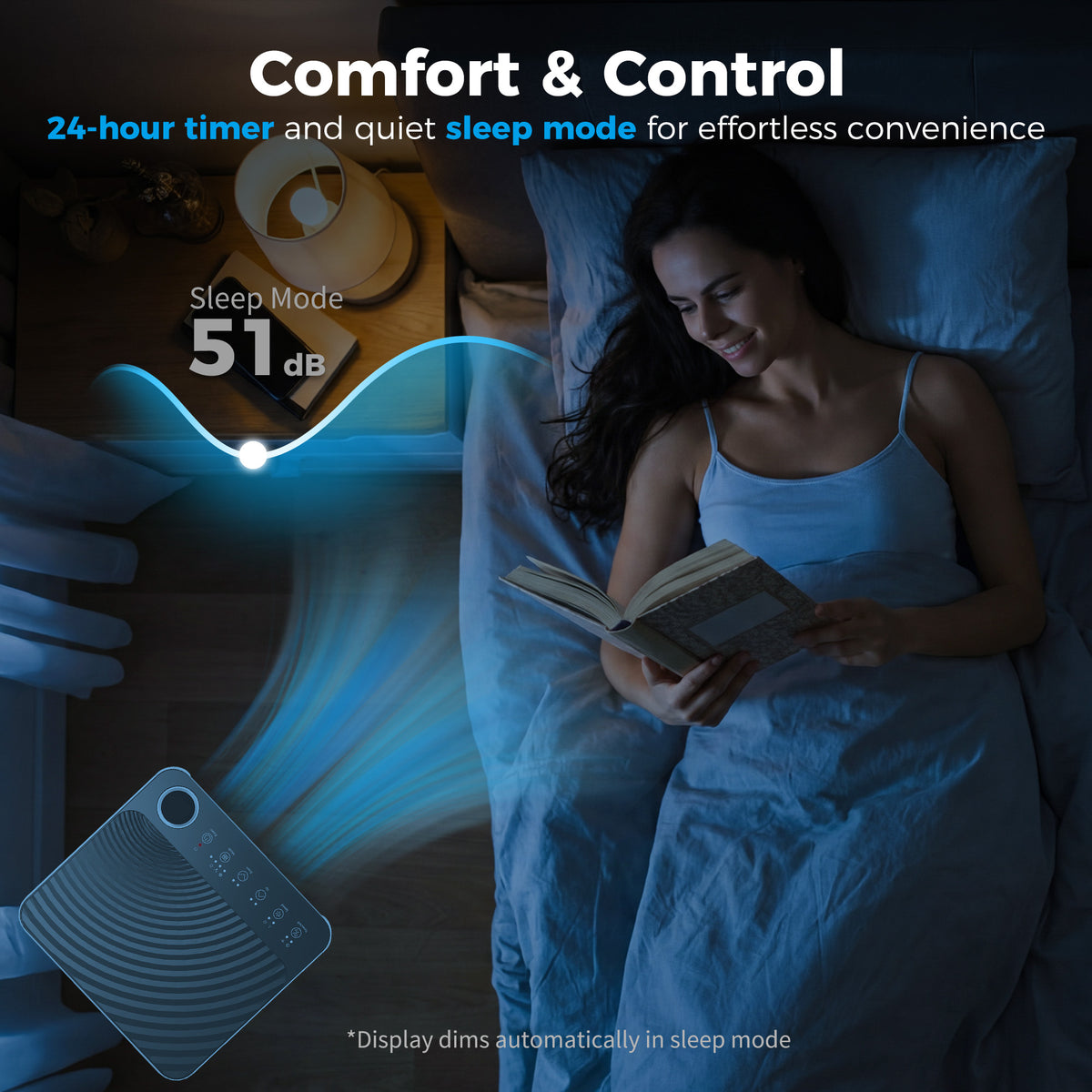 Portable Air Conditioner 8000 BTU WiFi 4-in-1