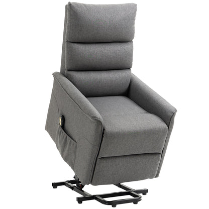 Sillón elevador eléctrico reclinable con mando a distancia