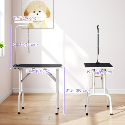 Foldable Pet Grooming Table