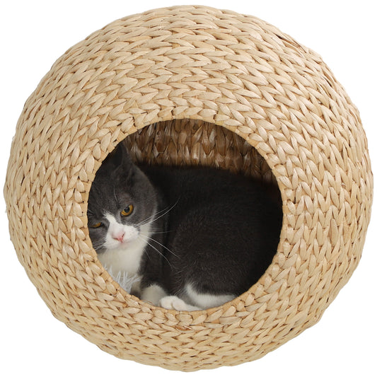 Estante de pared para gatos tipo columpio con cojín