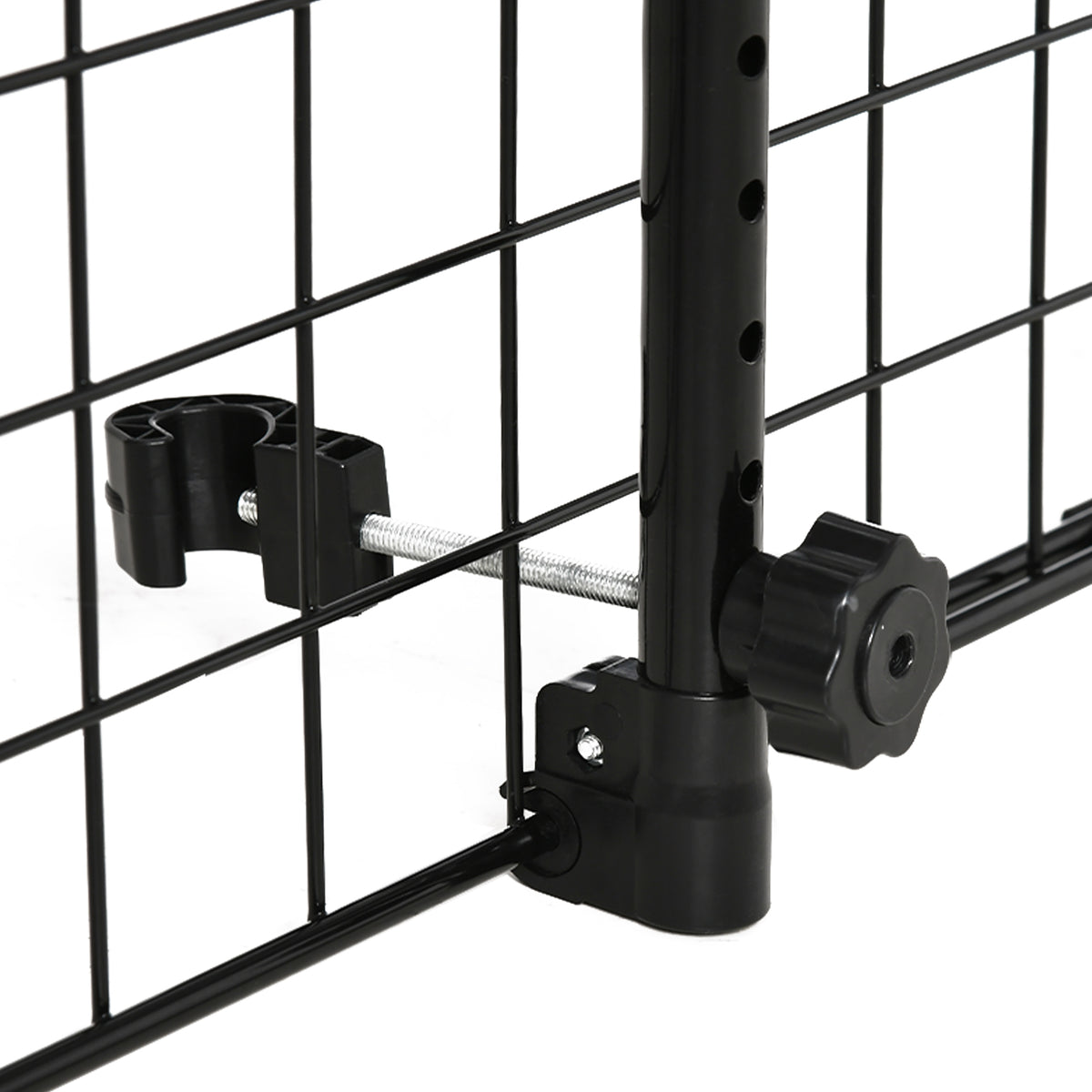 Valla ajustable para coche para perros — metal