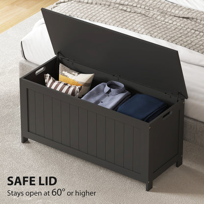 Modern entryway storage bench