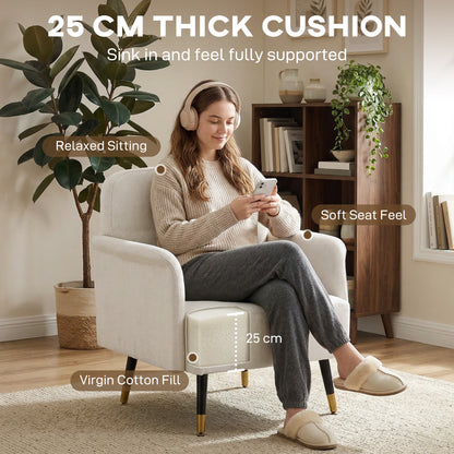 Modern Tufted Accent Chair