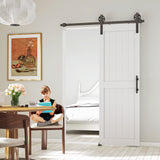 Waterproof sliding barn door