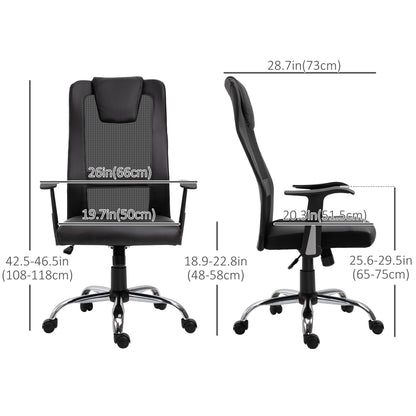 Ergonomic High Back Mesh Office Chair with Headrest