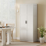 Farmhouse pantry kitchen storage cabinet