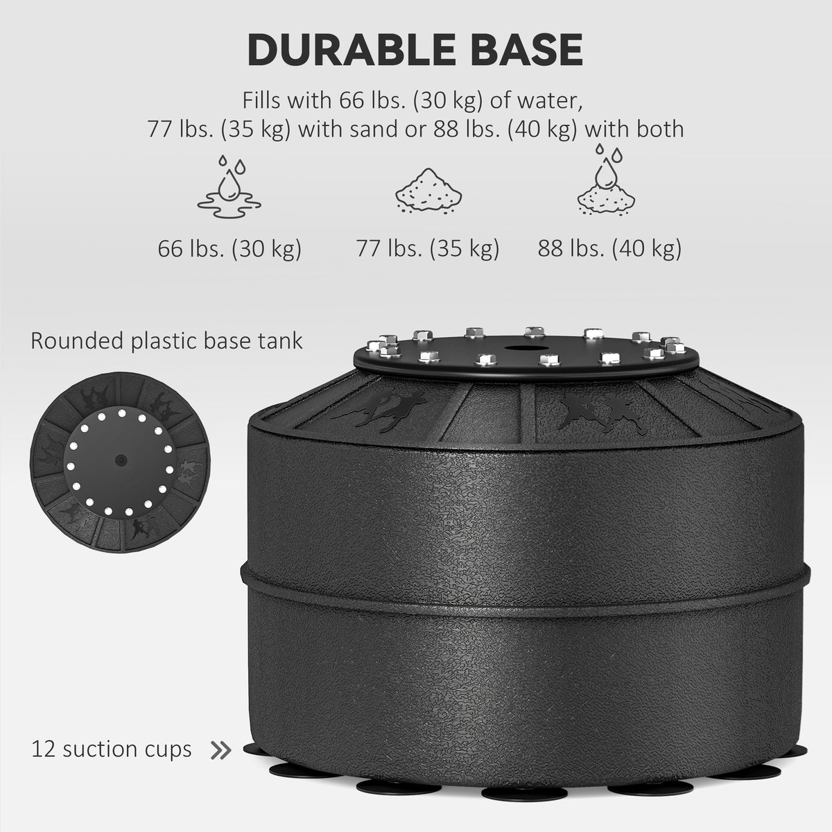 Freestanding Boxing Punch Bag Stand with Rotating Arm