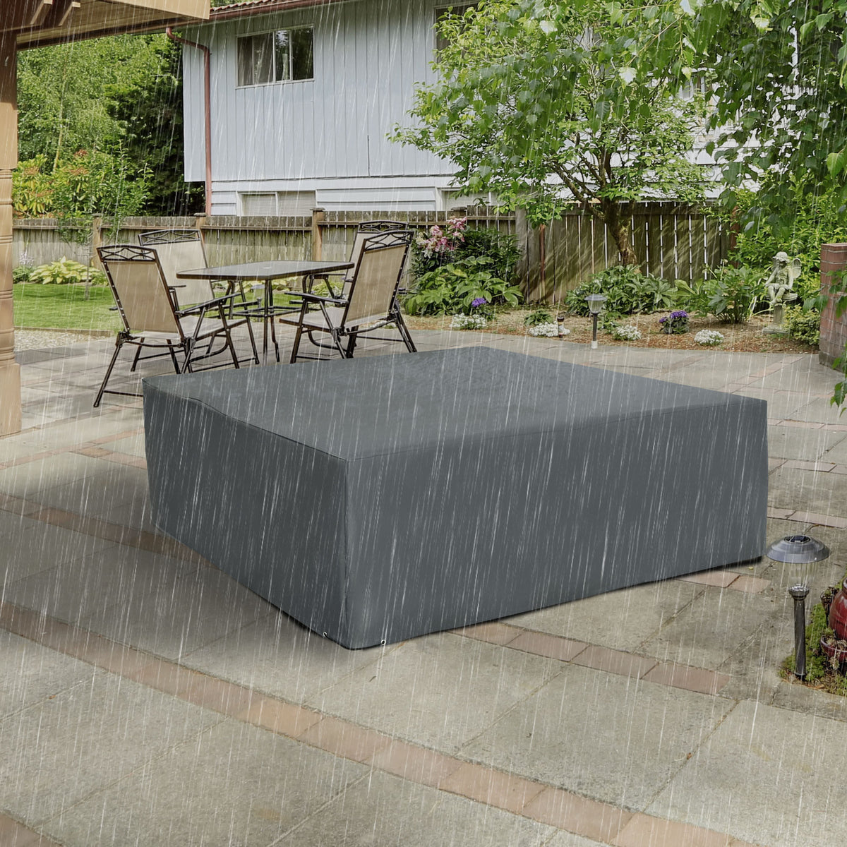 Funda impermeable para muebles de patio 207 cm