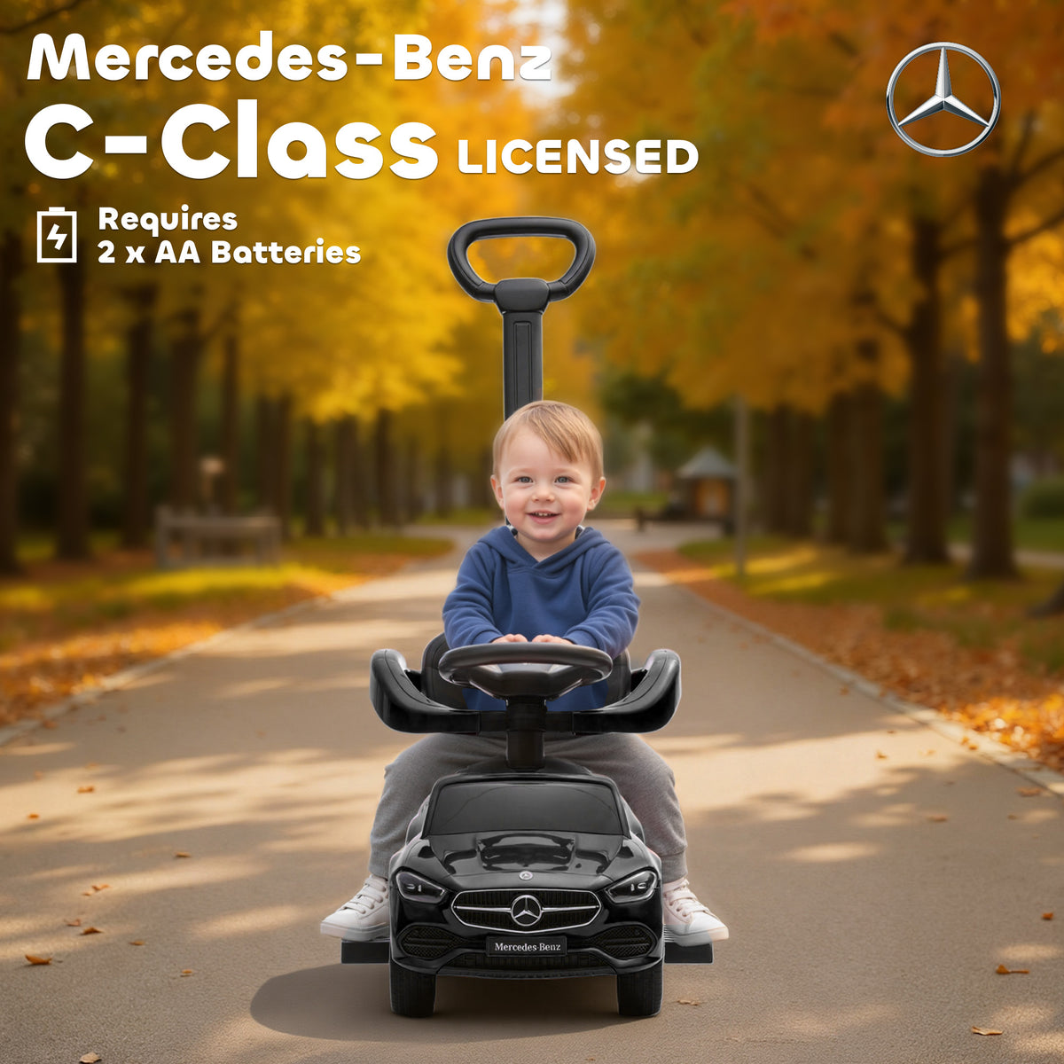 3-in-1 Toddler Push Car