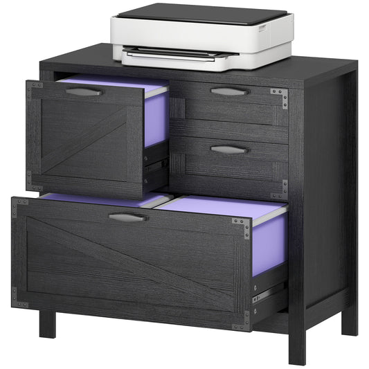 Lateral filing cabinet farmhouse style