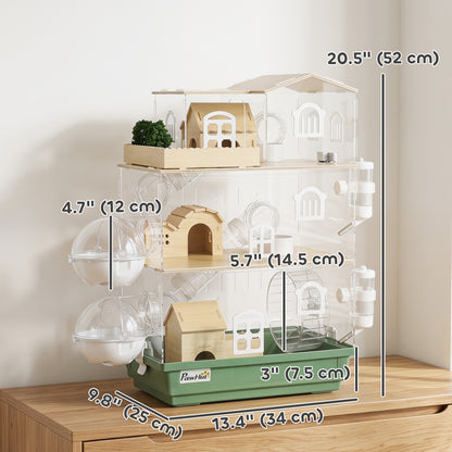 3-Tier Rolling Hamster Cage