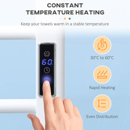 Toallero eléctrico de pared y de pie