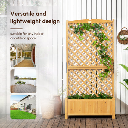 Raised Garden Bed Galvanized Steel with Reinforced Rods 180cm