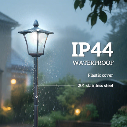 Solar Garden Post Lamp 63 in
