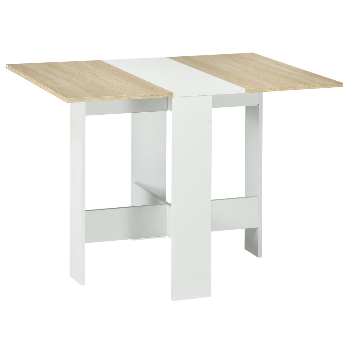 Mesa plegable multiusos con tablero abatible para ahorrar espacio