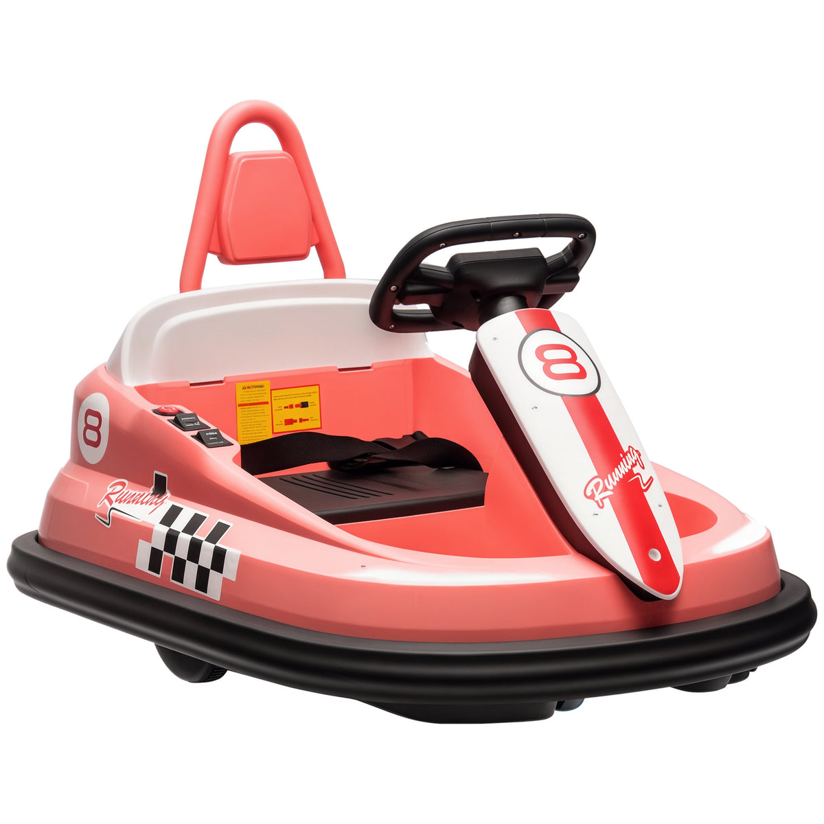 Electric Bumper Car for Toddlers 6V 360° Spin
