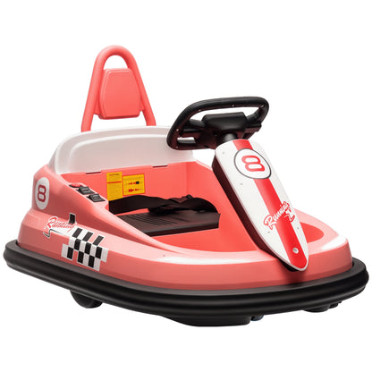 Electric Bumper Car for Toddlers 6V 360° Spin