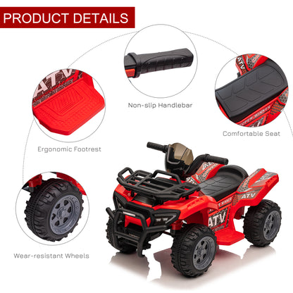 6V Kids Electric ATV Quad Ride-On Four-Wheeler