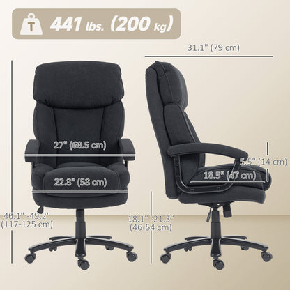 Silla de oficina ergonómica de gran tamaño