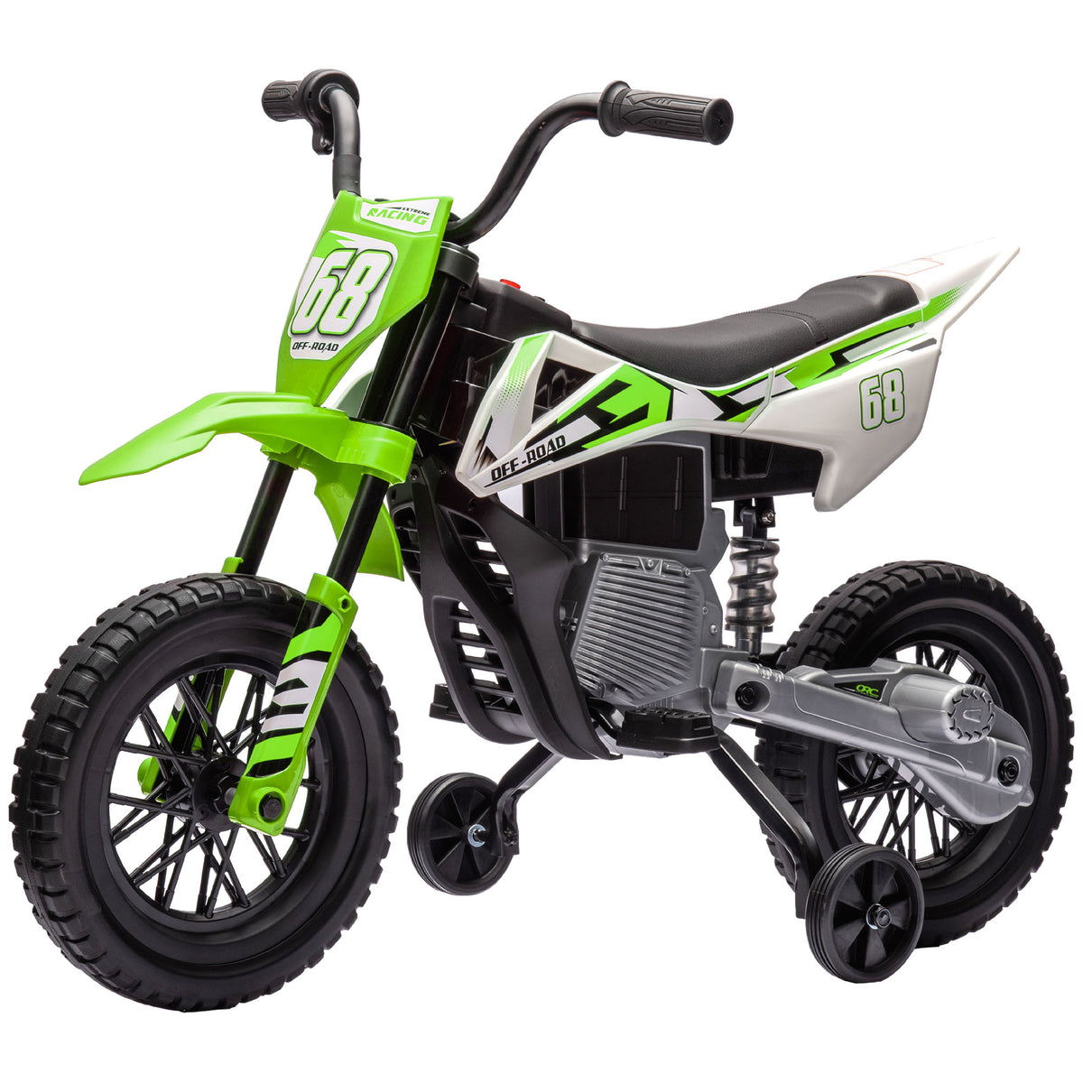 Electric Kids Motorcycle 12V with Training Wheels