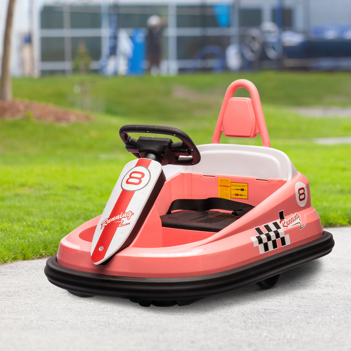 Electric Bumper Car for Toddlers 6V 360° Spin