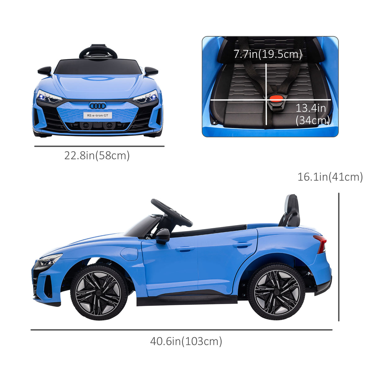 Kids Electric Car Audi RS e-tron GT 12V
