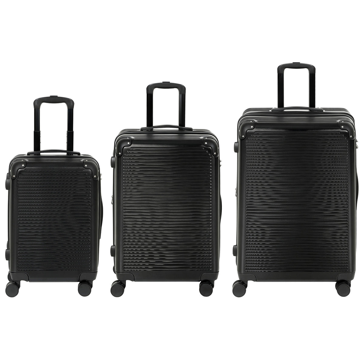 3-Piece Hard Shell Luggage Set TSA Lock 20/24/28 Inch