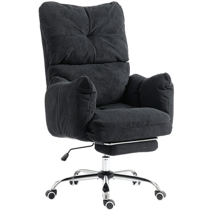 Chaise de bureau ergonomique inclinable avec repose-pieds — photo 9