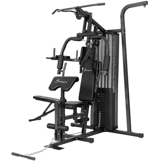 All-in-One Multi-Station Home Gym with Weight Stack