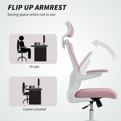 Ergonomic office chair with adjustable lumbar support