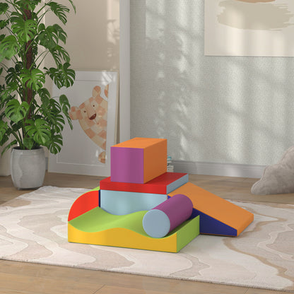 Modular Foam Climbing Play Blocks Set of 7 for Toddlers