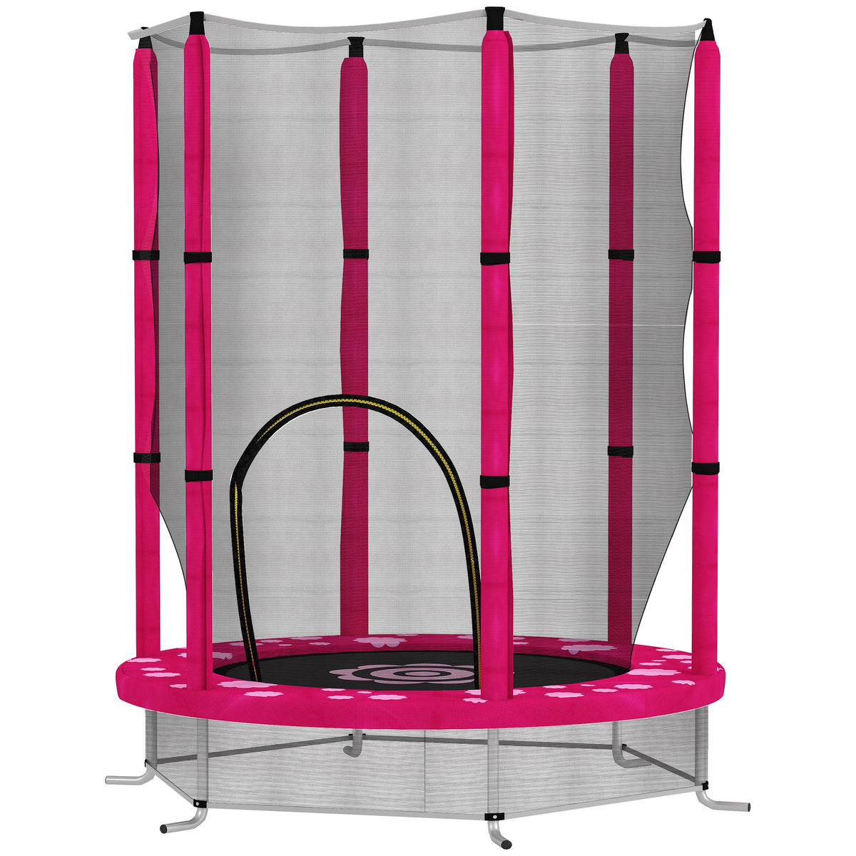 Toddler Trampoline with Safety Enclosure Net