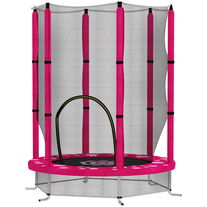 Toddler Trampoline with Safety Enclosure Net